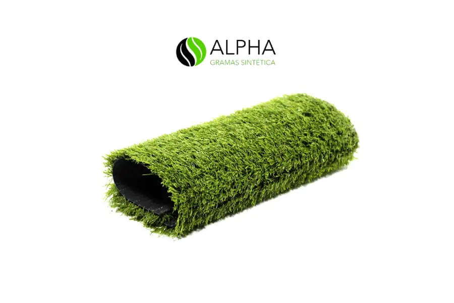 Rolo de grama sintética esportiva da linha Alpha Sport para campo de society
